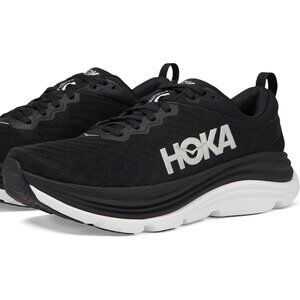 Size 6 - Hoka One One Gaviota 5 Black & White - Everyday Running and Walking